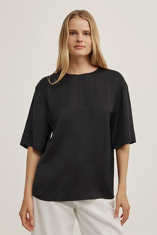 Satin T-Shirt
