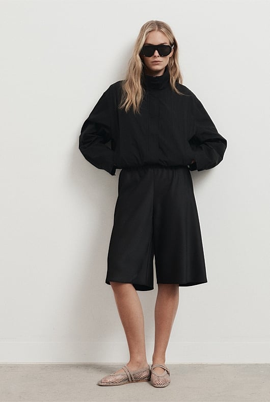 Satin Bermuda Short