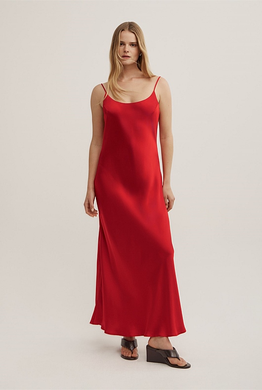 Low Back Slip Dress