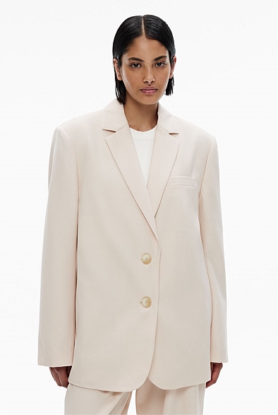 ジャケット・アウター MtoR BOXY SINGLE BREASTED JACKET 38 MtoR BOXY SINGLE BREASTED JACKET 38 【美品】