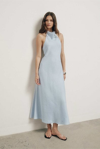 plus size linen dress pattern Linen Breeze Plus-Size White Collared Mini Dress Medium main image 1