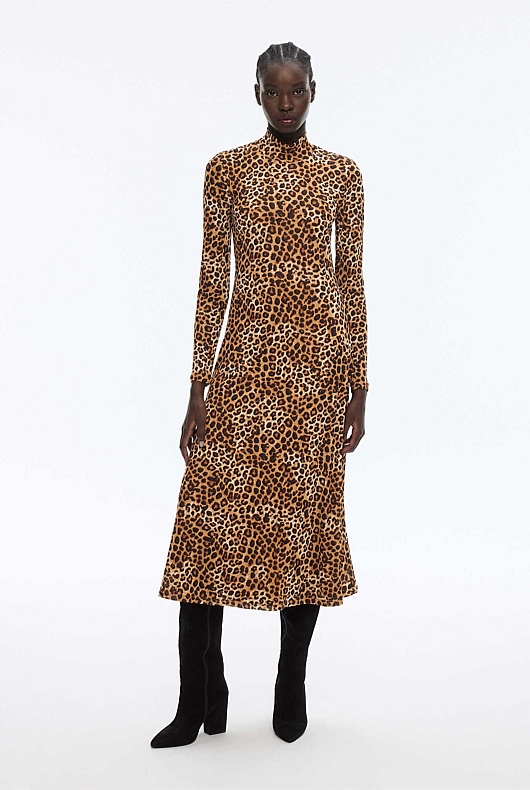 Witchery animal print clearance dress