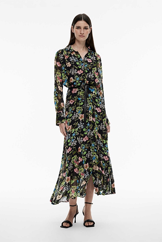 Botanical hotsell maxi dress