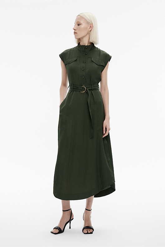 Witchery utility best sale midi dress