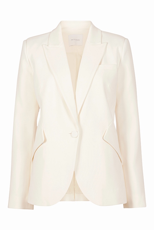 Witchery white blazer sale