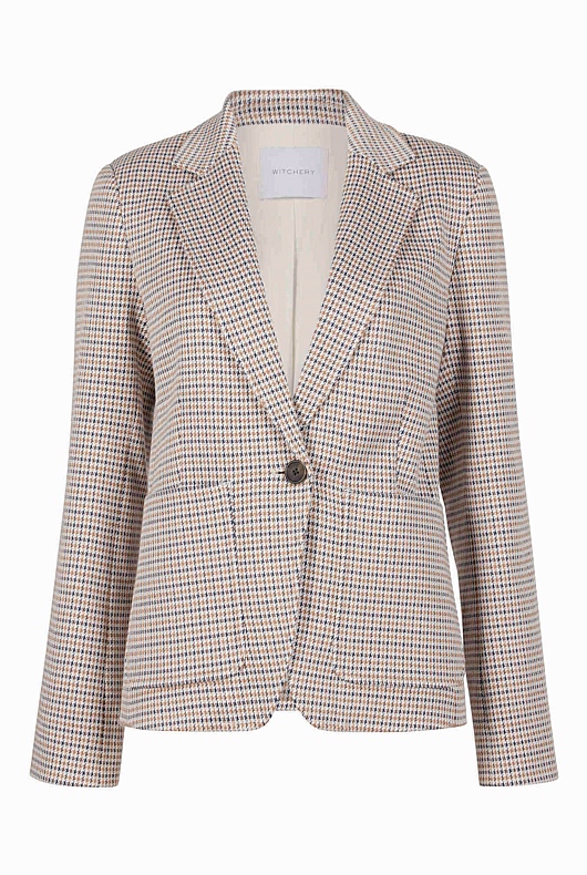 Witchery on sale check blazer