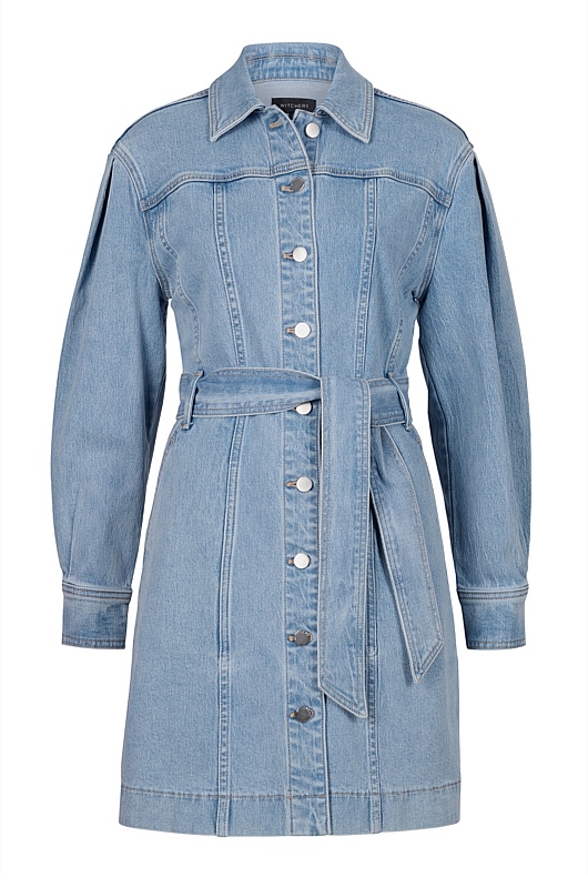 Witchery denim hot sale dress