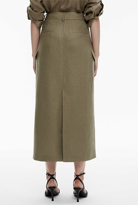 Christmas skirt 2024 womens khaki