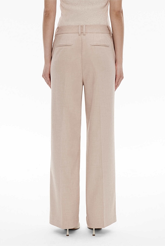 Ankle-Length Straight Fit Pants