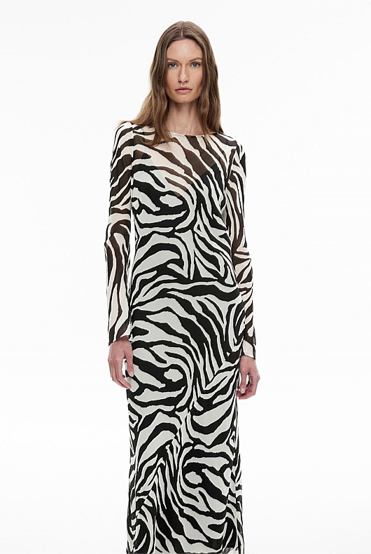 Gathered Seam Dress