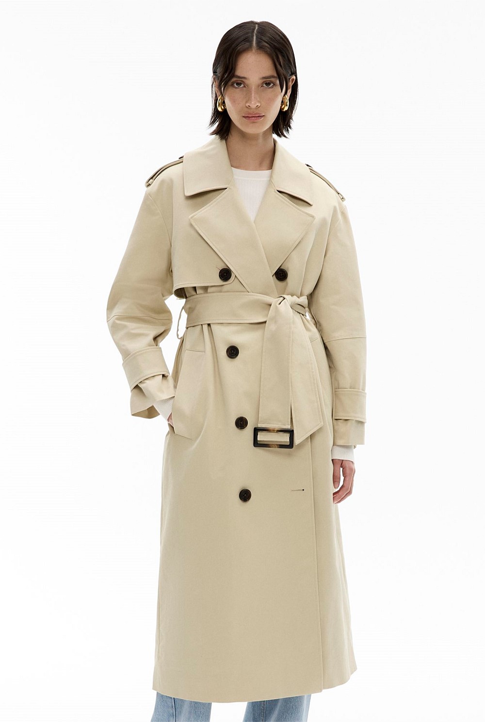 Trench Coat Warm Winter Jackets Womens Australia Oak Classic