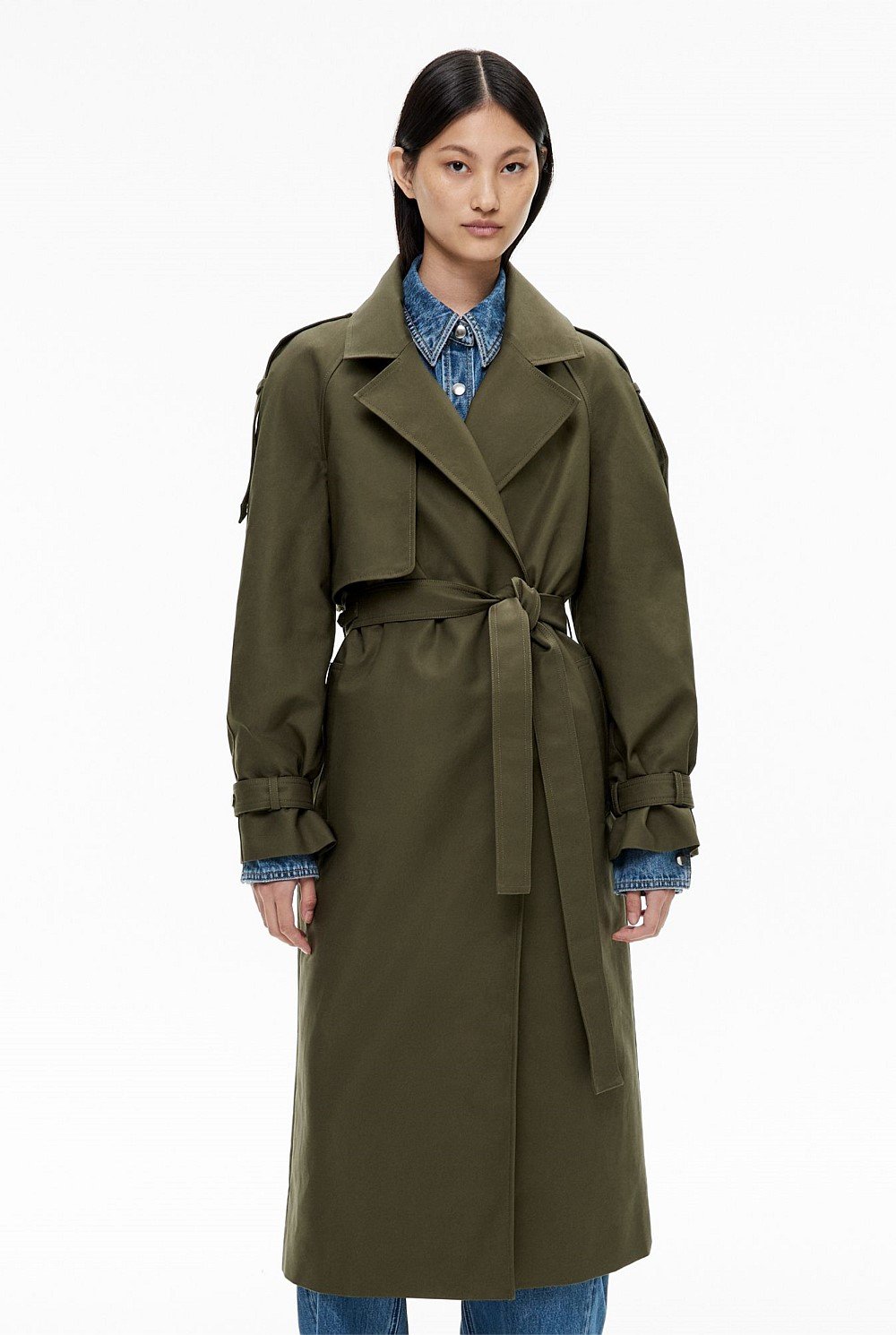 Cashmere Coat Witchery Cocoon Coat Breasted Coat Witchery Jackets