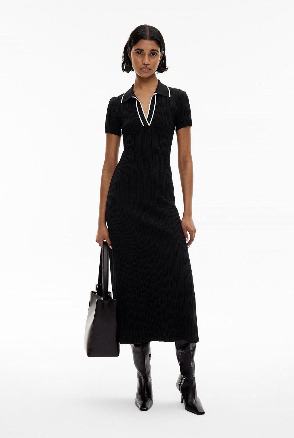 witchery black maxi dress BLACK MAXI DRESS – codressing main image 1