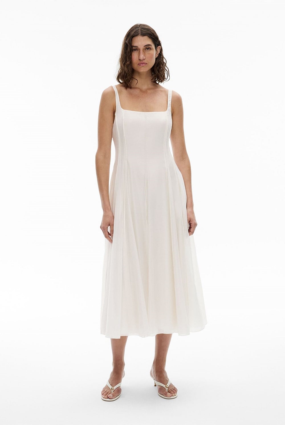 white utility dress Ireland Utility Dress by Frank & Eileen