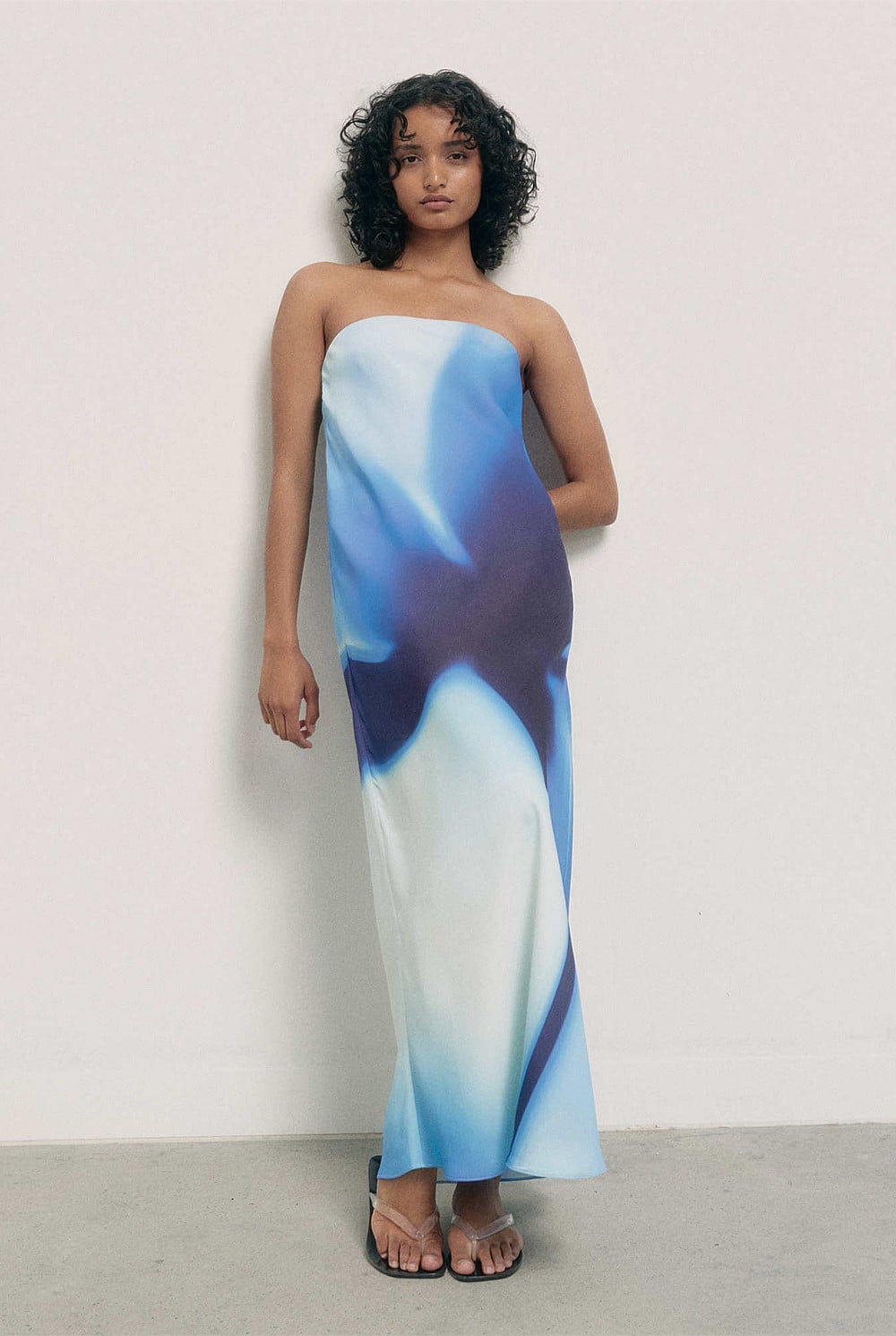 Midnight Floral Floral Strapless Dress - Women's Christmas Party Dresses |  Witchery