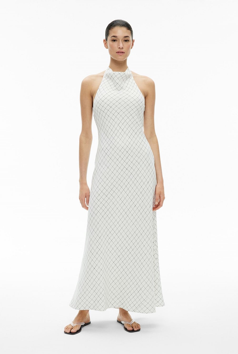 witchery white maxi dress fitted lace wedding dress Second-Hand Witchery Cloud White Textured Maxi Dress Size 8 SwapUp