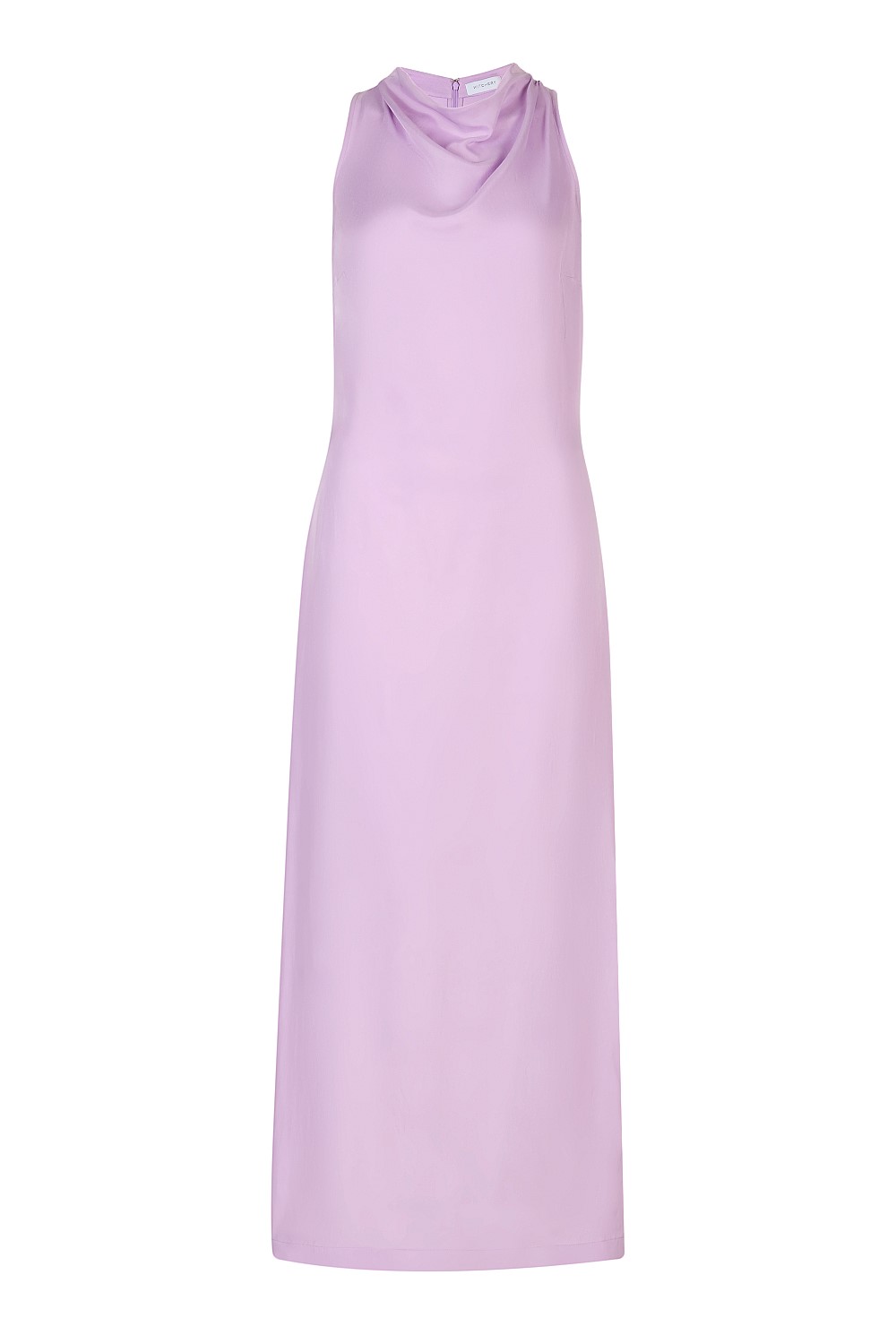 witchery purple dress Iris Cupro Mock Neck Dress - Women's Midi Dresses