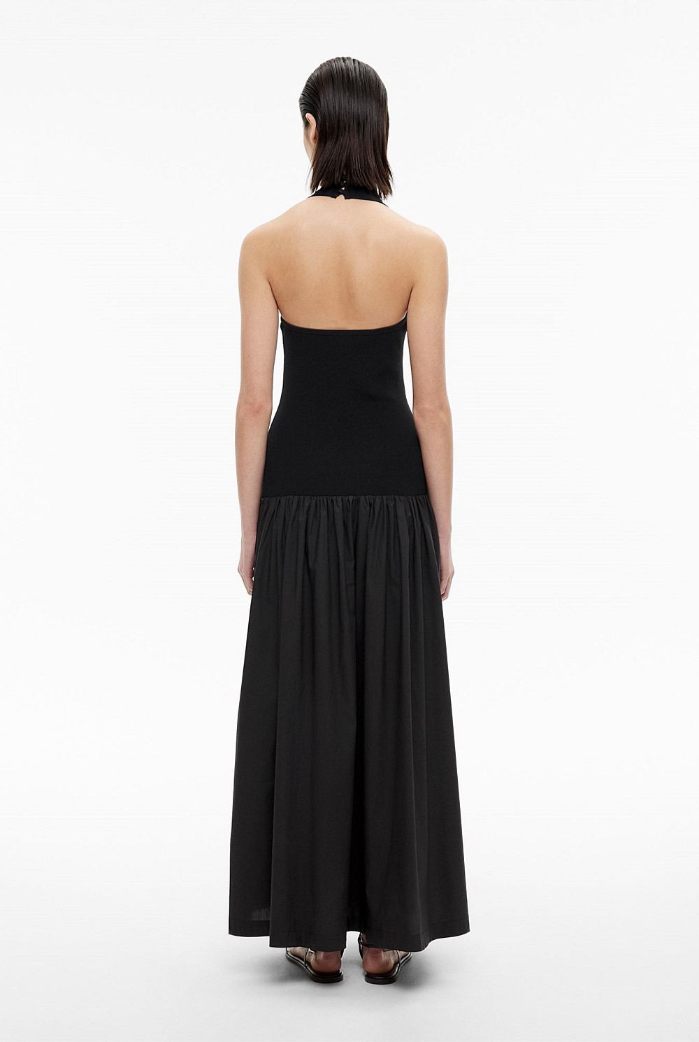 Black Halter Maxi Dress - Women's Christmas Party Dresses | Witchery Black Halter Maxi Dress - Women's Christmas Party Dresses | Witchery