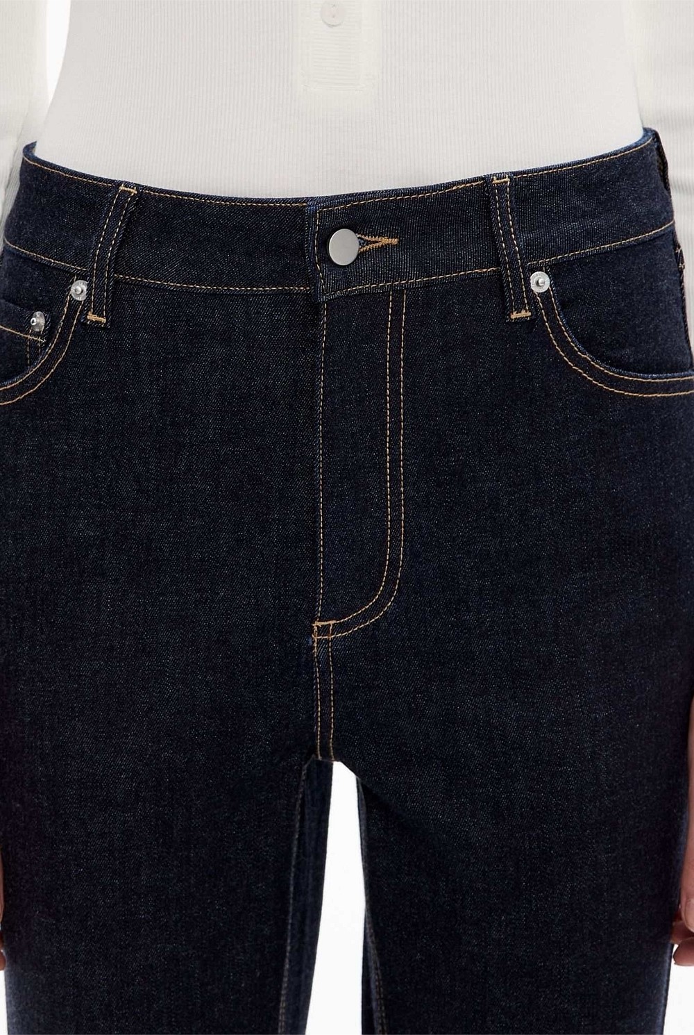 Dark Indigo Skinny Denim Jeans Women's Skinny Leg Jeans Witchery