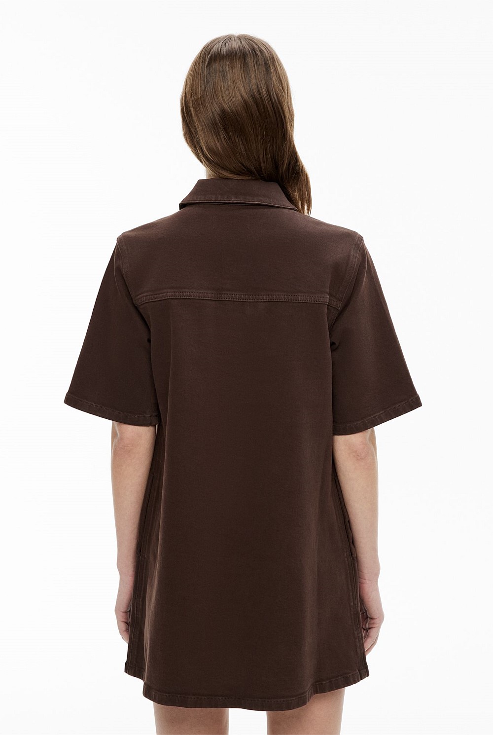 Espresso Denim T-Shirt Dress - Women's Mini Dresses | Witchery