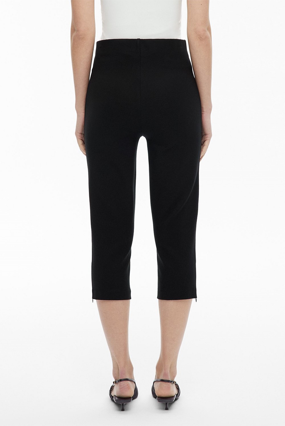 Casual Capri Pants For Women Axiiglly Capri Pants For Women High Waisted  Straight Leg Capris Slim