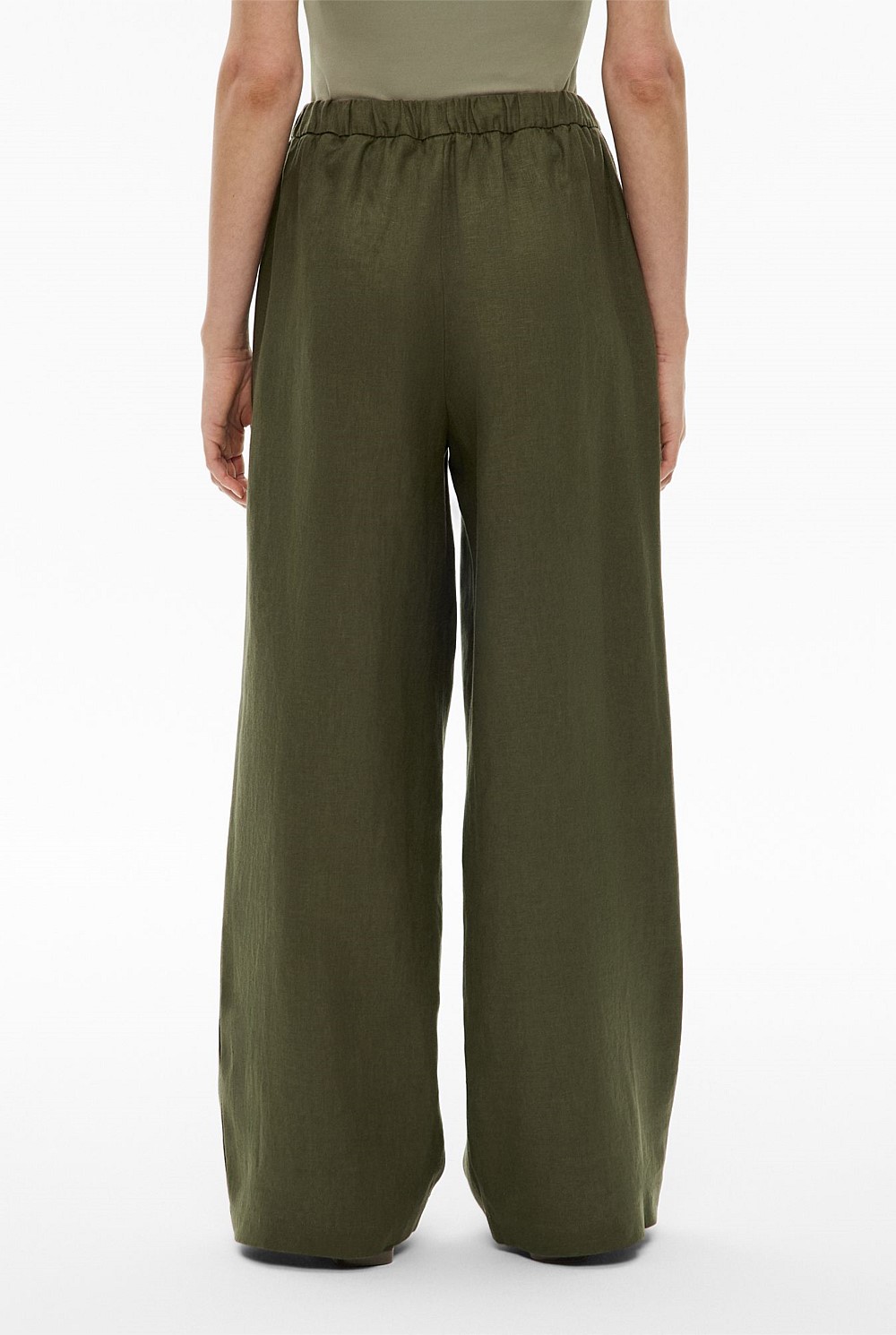 Sage Linen Pants - Women's Dress Pants | Witchery
