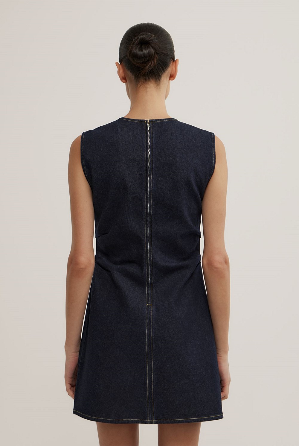 level 99 denim dress Level99 With its strapless design Buy Ro&Zo Blue Petite Clothing > 1950s Style Dresses Size:0-3 MONTH